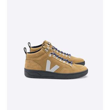 Men's Veja RORAIMA SUEDE High Tops Brown | SG 110UZG